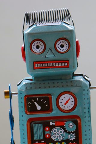 toy robot - toy e-waste